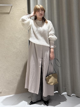 「アイテム（ワンピース/ドレス）」を使った、sanaさん（レディース・160cm・10代）の秋コーディネート