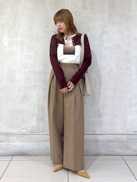 「アイテム（ショルダーバッグ）」を使った、sanaさん（レディース・160cm・10代）の夏コーディネート