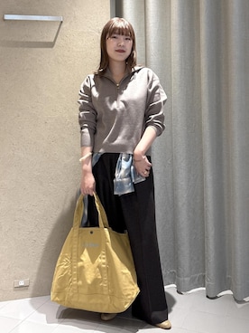 「アイテム（パンツ）」を使った、sanaさん（レディース・160cm・10代）の秋コーディネート