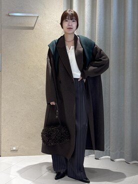 「SALON adam et rope'（サロン アダム エ ロペ）のアイテム」を使った、sanaさん（レディース・160cm）の秋コーディネート