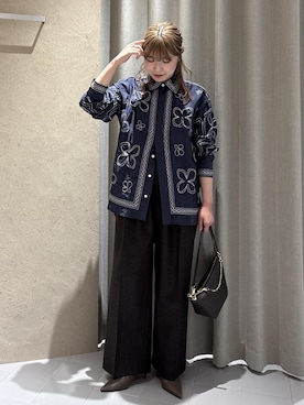 「アイテム（パンプス）」を使った、sanaさん（レディース・160cm・10代）の秋コーディネート