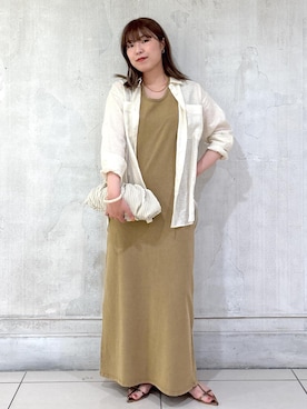 「モア横浜高島屋」｜sanaさん（レディース・160cm）の夏コーディネート