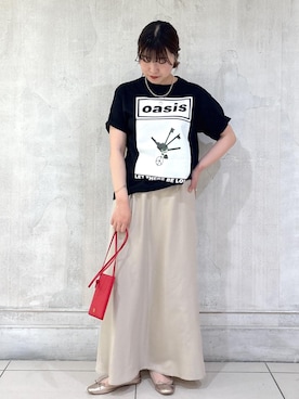 「アイテム（スカート）」を使った、sanaさん（レディース・160cm・20代）の夏コーディネート