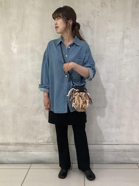 「モア横浜高島屋」｜sanaさん（レディース・160cm）の秋コーディネート