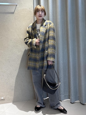 「アイテム（その他アウター）」を使った、sanaさん（レディース・160cm・10代）の秋コーディネート