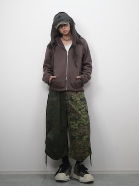 「アイテム（パーカー）」を使った、 TAKATOさん（メンズ・172cm）の秋コーディネート