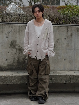 「Parts Lab.（パーツラボ）のアイテム」を使った、 TAKATOさん（メンズ・172cm）の春コーディネート