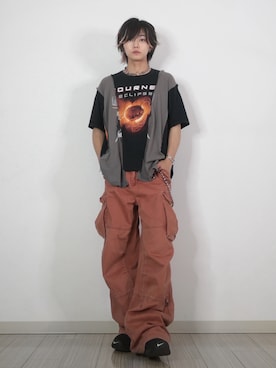 「DISCOVERED（ディスカバード）のアイテム」を使った、 TAKATOさん（メンズ・172cm）の夏コーディネート