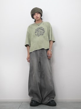 「GRANCY（グランシー）のアイテム」を使った、 TAKATOさん（メンズ・172cm）の夏コーディネート
