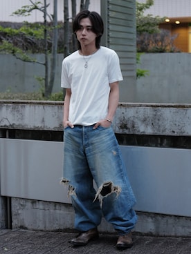 「Parts Lab.（パーツラボ）のアイテム」を使った、 TAKATOさん（メンズ・172cm）の春コーディネート