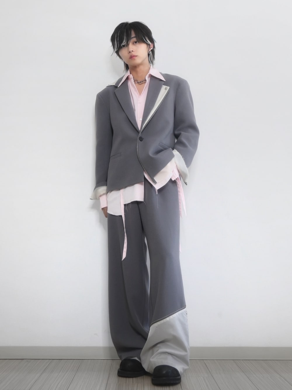 TAKATO｜GRANCYのテーラードジャケットを使ったコーディネート