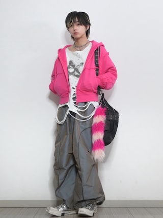 MAISON SPECIAL ウエストシャーリングビッグUFOパンツ
