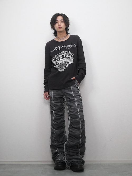 【GRANCY】カラビナデザインレイヤリングウォレットチェーン GRANCY】 カラビナデザインレイヤリングウォレットチェーン