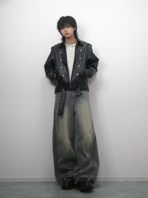 GRANCY ジップデザイン カーゴパンツ (m) GRANCY カーゴパンツ 「GRANCY」ZipDesign CargoPants / ジップ