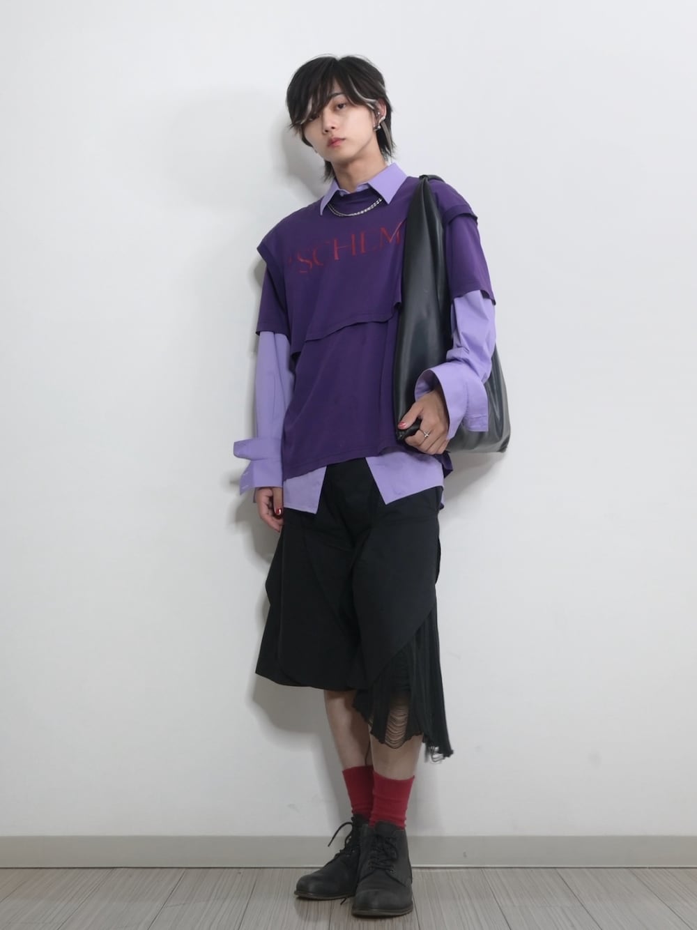 takato着用 John Lawrence Sullivan ピンクシャツ takato着用】John Lawrence Sullivan ピンクシャツ - メルカリ