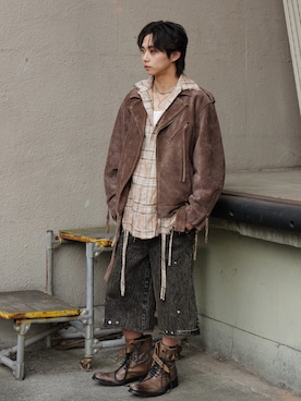 TAKATOさん(メンズ・172cm)の冬コーディネート