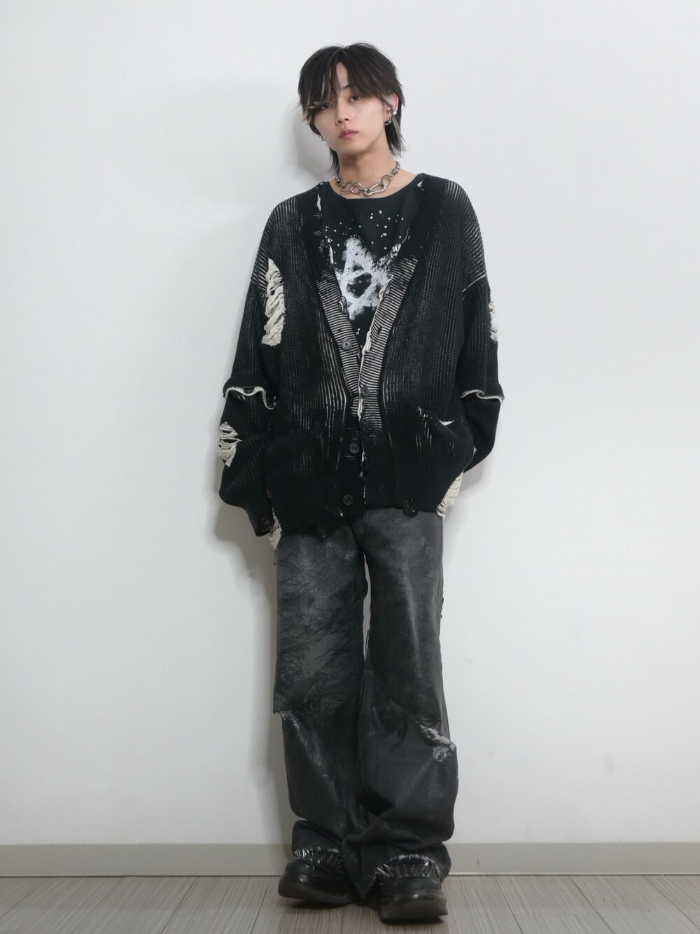 grancy カーディガン