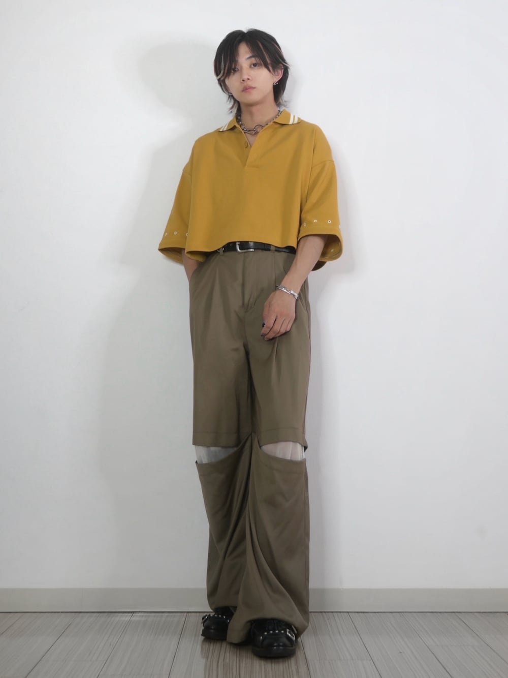 kolor 24SS ポロシャツ takatoさん着用 kolor 24SS ポロシャツ takatoさん着用 - メルカリ