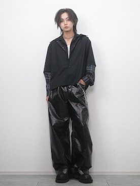 「アイテム（トップス）」を使った、 TAKATOさん（メンズ・172cm）の夏コーディネート