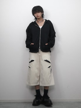 「アイテム（パーカー）」を使った、 TAKATOさん（メンズ・172cm）の秋コーディネート