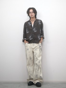 「アイテム（ウォレットチェーン）」を使った、 TAKATOさん（メンズ・172cm）の夏コーディネート