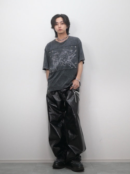 GRANCY】Carabiner Design Layering Wallet Chain / カラビナ