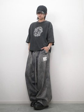 「アイテム（キャップ）」を使った、 TAKATOさん（メンズ・172cm）の夏コーディネート