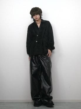 「アイテム（キャスケット）」を使った、 TAKATOさん（メンズ・172cm）の秋コーディネート