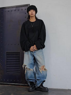 「KAMIYA（カミヤ）のアイテム」を使った、 TAKATOさん（メンズ・172cm）の秋コーディネート