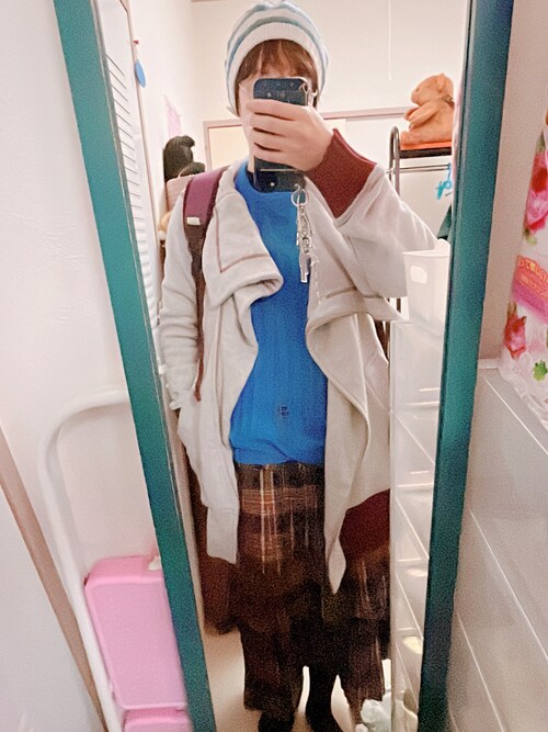 メッシュリバー裏毛ナッピング起毛ビッグカラーブルゾン Vivienne Westwood（ヴィヴィアンウエストウッド）の「メッシュリバー