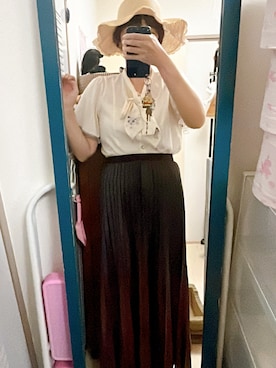 「axes femme（アクシーズファム）のアイテム」を使った、amiruri184さん（レディース・164cm）の夏コーディネート