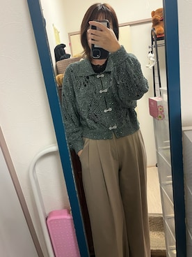 「Honeys（ハニーズ）のアイテム」を使った、amiruri184さん（レディース・164cm）の秋コーディネート