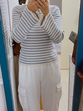 「Honeys（ハニーズ）のアイテム（パンツ）」を使った、amiruri184さん（骨格ウェーブ・レディース・164cm）の秋コーディネート