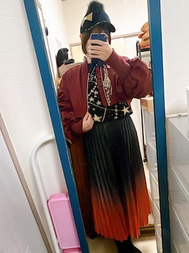 「SLY（スライ）のアイテム（ジャケット/アウター）」を使った、amiruri184さん（レディース・164cm）の冬コーディネート