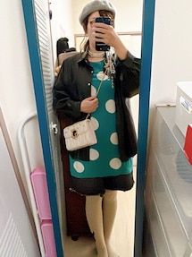 Vivienne Westwoodのワンピース（ブルー系）を使った人気ファッション