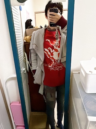 メッシュリバー裏毛ナッピング起毛ビッグカラーブルゾン Vivienne Westwood（ヴィヴィアンウエストウッド）の「メッシュリバー