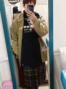 amiruri184さんの（GU | ジーユー）を使ったコーディネート