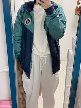「Honeys（ハニーズ）のアイテム（スウェット）」を使った、amiruri184さん（骨格ウェーブ・レディース・164cm）の秋コーディネート
