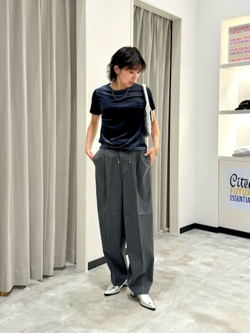 ＜CITEN＞ベロア コンパクト Tシャツ