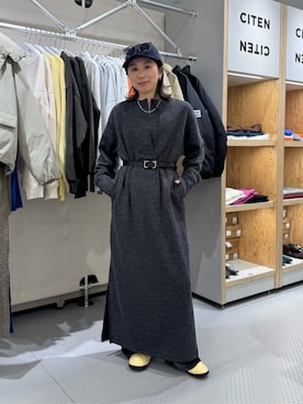 「アイテム（その他シューズ）」を使った、MORIさん（レディース・159cm）の冬コーディネート