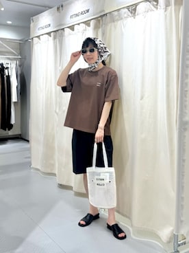 「アイテム（財布/小物）」を使った、MORIさん（レディース・159cm・30代）の夏コーディネート