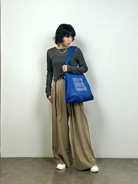 MORIさん(レディース・159cm)の春コーディネート