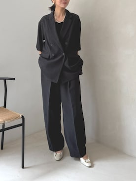 CF ECスタッフさん（レディース・165cm）の春コーディネート