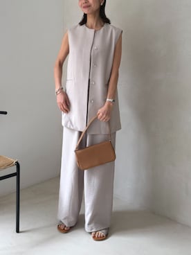 CF ECスタッフさん（レディース・165cm）の春コーディネート