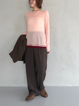 CF ECスタッフさん(レディース・154cm)の夏コーディネート