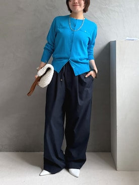 CF ECスタッフさん（レディース・154cm）の春コーディネート