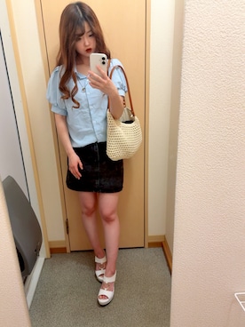 「Avail（アベイル）のアイテム」を使った、mii♡さん（レディース・155cm）の春コーディネート