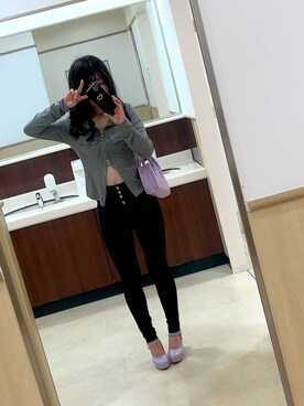 「shein」｜mii♡さん（レディース・155cm・20代）の春コーディネート