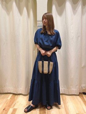 nonさん（レディース・158cm）の夏コーディネート