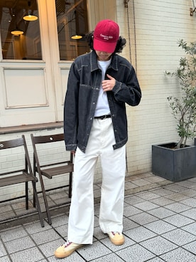 「CANAL JEAN（キャナルジーン）のアイテム（ジャケット/アウター）」を使った、かくさん（メンズ・175cm）の冬コーディネート
